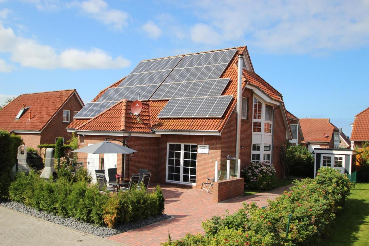 Ferienhaus Seebrise Neßmersiel Buitenkant foto